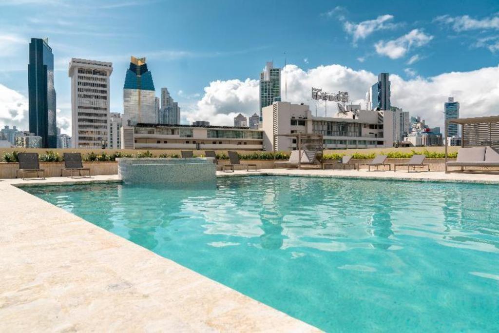 Veneto Hotel & Casino Cidade do Panamá Exterior foto View of the city from the rooftop of the hotel